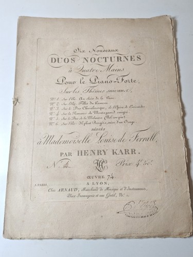 Henry karr duos - henry, nocturnes