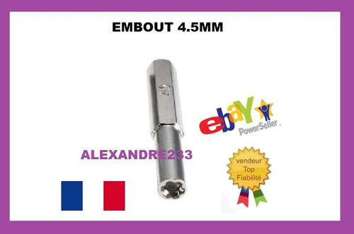 Embout tournevis gamebit - embout,