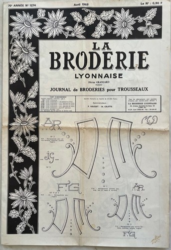 Broderie lyonnaise 1274 - la,