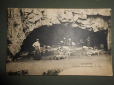 cpa carte postale ancienne Royat la grotte des laveuses