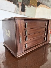 Ménagère Argentier Coffret  Vide Art Déco Avec Clé