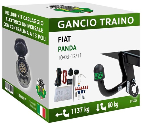 Attelage fixe pour fiat panda - fixe,