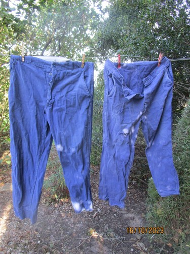 Lot pantalons bleu de - 2,