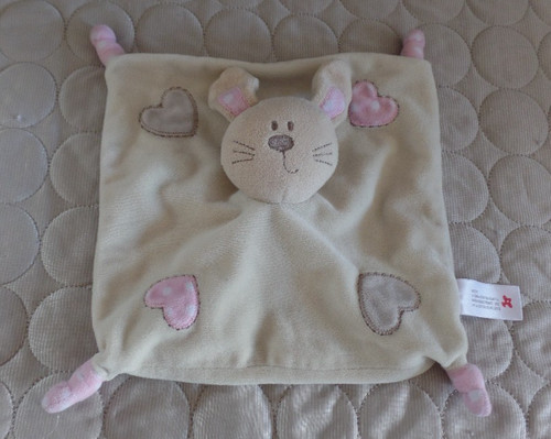 S14 doudou lapin plat beige - s14, /