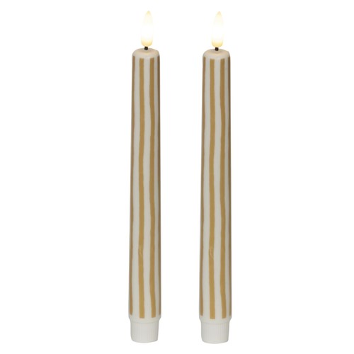 Bougie led cire - cire, véritable
