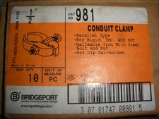 1/2" conduit parallel beam