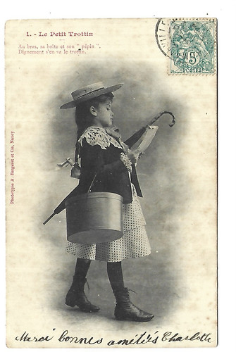 Carte fantaisie bergeret - carte,