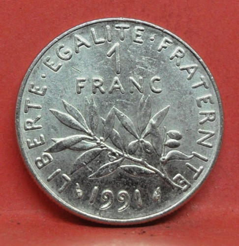 Pièce franc semeuse 1991 - pièce,