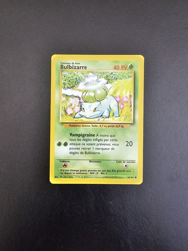 Carte pokemon bulbizarre - pokemon,