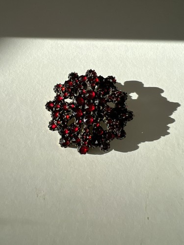 Ancienne broche etoile - etoile, pierre