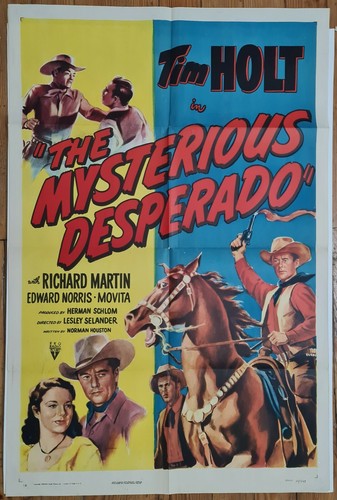 The mysterious desperado - , 1949