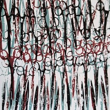 ARMAN « Gothic »  Lithography from 1977. Numbered and signed by the artist