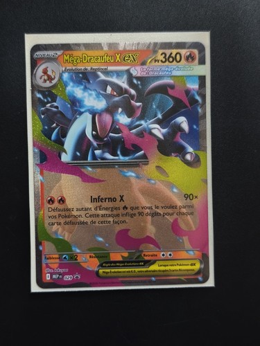 Carte pokémon méga - pokémon, méga-dracaufeu