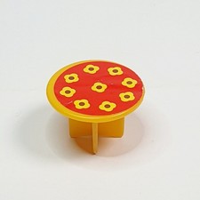 Accessoire table rouge jaune - accessoire,