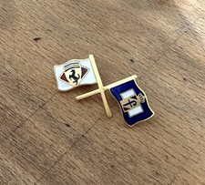 Ferrari Emblème 35 MM Drapeaux Pininfarina déco cendrier 512, 430, 360, 550, 575