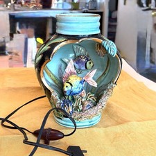 Lampe coquillage Poisson