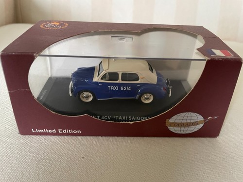 Miniature renault 4cv taxi - miniature,