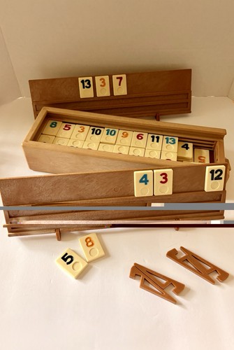 Vintage deluxe rummikub - vintage,