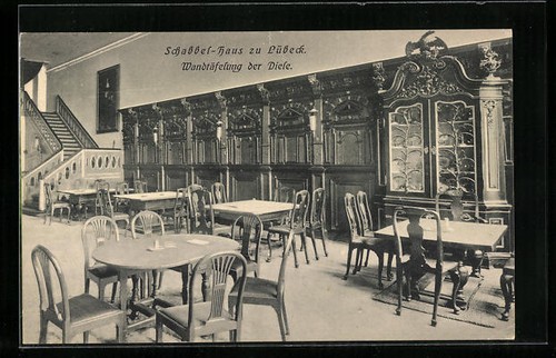 Carte postale lübeck - postale, lübeck,