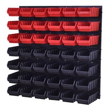 Boîtes empilables étagère murale boîte étagère en vrac boîtes de rangement vi...