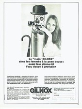 Publicité Advertising  0817  1967  adoucisseur d'eau le Major Gilnox traitement