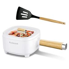 Audecook Cuisinière électrique 2L, poêle en céramique antiadhésive améliorée de 