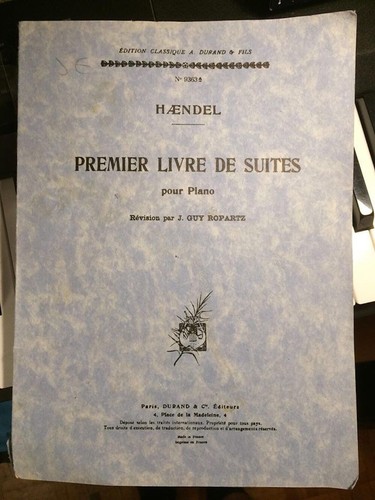 Premier livre suites pour - premier, de