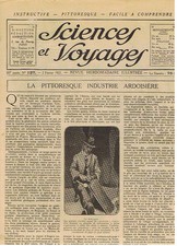 SCIENCES ET VOYAGES 1922