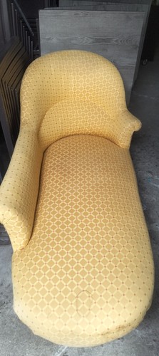 Fauteuil méridienne vintage - fauteuil,