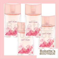 SOFT MUSK AVON 4 FLACONS Eau de Toilette 50 ML Vaporisateur