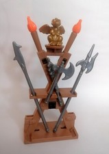 Playmobil 4153, ratelier à armes, calendrier de l'avent chevaliers