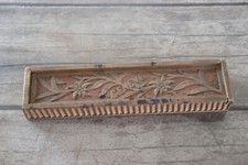 Ancien plumier en bois