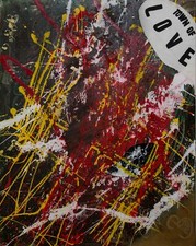 "Ville de l'amour", art contemporain, peinture abstraite