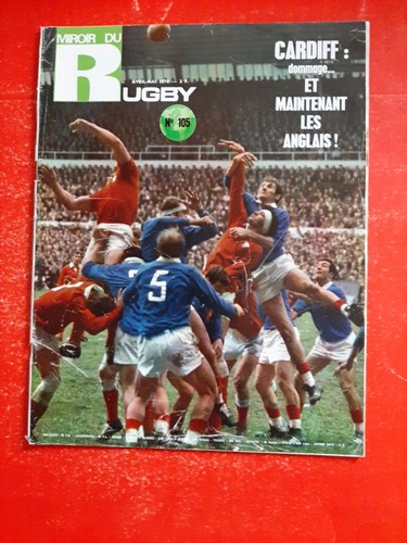 1970 miroir rugby - miroir, n°105