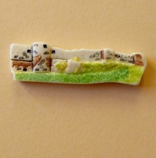 Fève pub perso - Pâtisserie Heiz Legrix - 2008 - Pièce puzzle Chateau de Caen