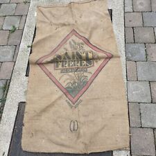sac toile de jute ancien