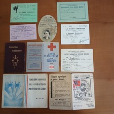 LOT DE 10 CARTES DIVERSES ASSOCIATIONS SYNDICAT CHEMIN DE FER… de 1879 à 1962