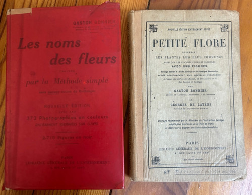 Lot anciens livres botanique - livres,