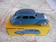 PEUGEOT 402 Bleue  DINKY-TOYS ATLAS réf 24 K 1/53 en boite