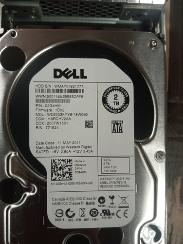 Disque dur serveur - sata, 2tb