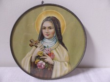 Cadre Médaillon Sainte Thérèse Religieux