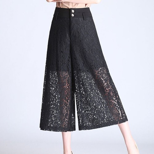 Femme dentelle pantalon jambe - pantalon,