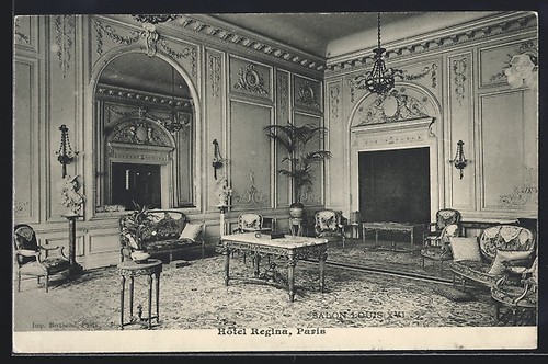 Cpa paris hotel - hotel, salon