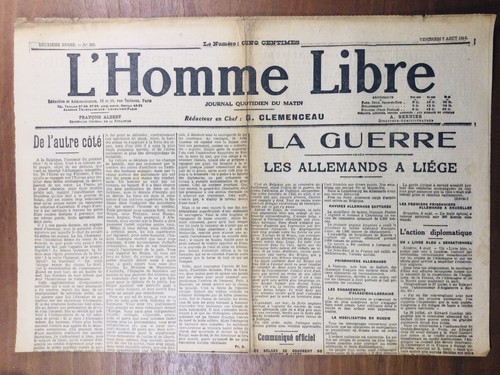 Georges clemenceau 1914 - georges, les