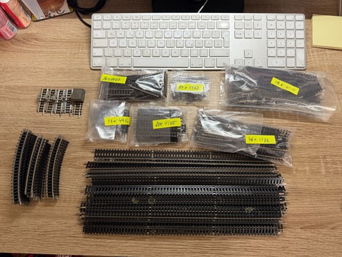 Minitrix 259 lot rails 2 - rails,