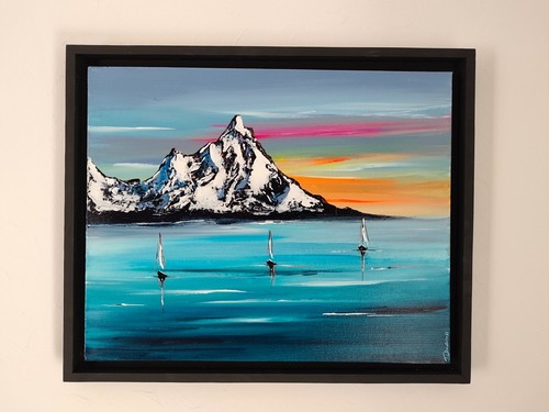 Tableau moderne abstrait - tableau,