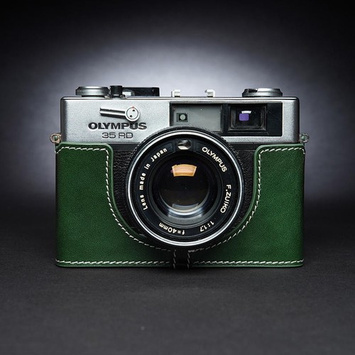 Genuine leather camera - camera, bag