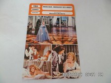 CARTE FICHE CINEMA 1964 ANGELIQUE MARQUISE DES ANGES Michele Mercier R Hossein