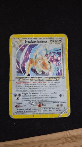 Carte pokemon dracolosse - carte,