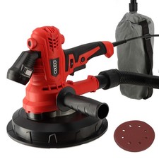 Ponceuse circulaire murale 900W - Mur et Plafond - 6 disques abrasifs 180mm - 5 